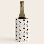 Retro Ladies Pattern Wine Chiller Gallery Image 1