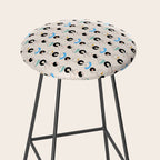 Retro Ladies Pattern Stool Gallery Image 2