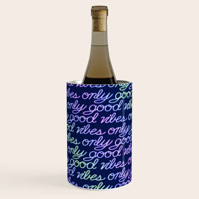 Good Vibes Only Wine Chiller Gallery Image 3