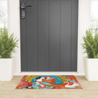 Spiritual tea leaf reading good fortune ladies Welcome Mat Gallery Image 3