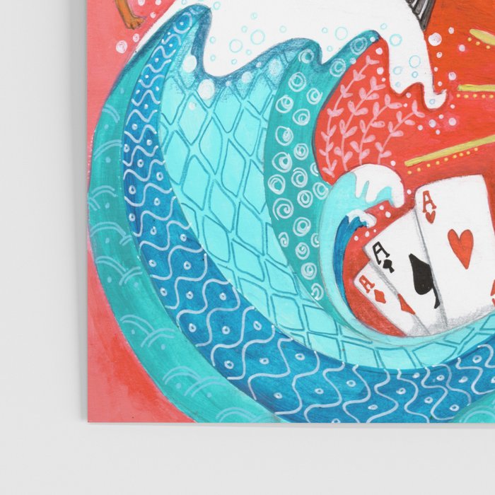 Spiritual tea leaf reading good fortune ladies Poster Gallery Image 3