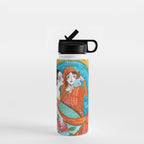 Spiritual tea leaf reading good fortune ladies Water Bottle Gallery Image 1