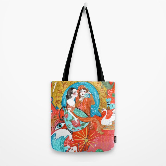 Spiritual tea leaf reading good fortune ladies Tote Bag Gallery Image 2