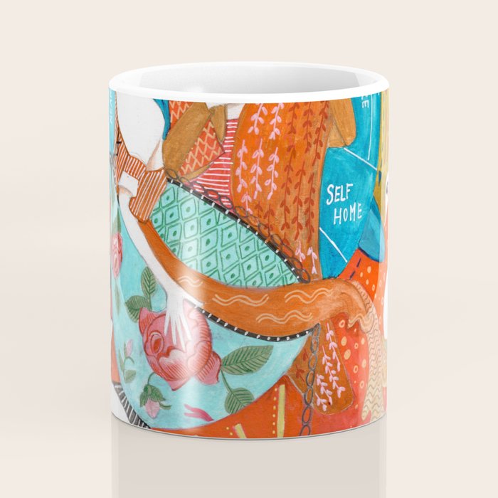 Spiritual tea leaf reading good fortune ladies Coffee Mug Gallery Image 4