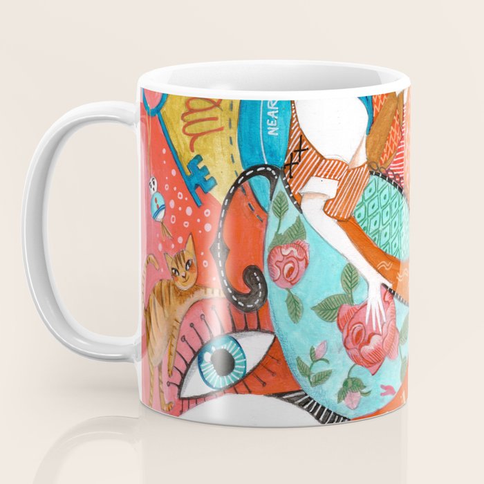 Spiritual tea leaf reading good fortune ladies Coffee Mug Gallery Image 3