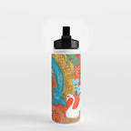 Spiritual tea leaf reading good fortune ladies Water Bottle Gallery Image 2