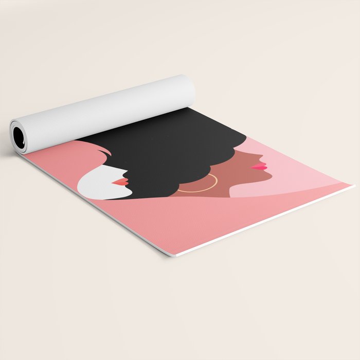 Girl Power we persist  #girlpower Yoga Mat Gallery Image 2