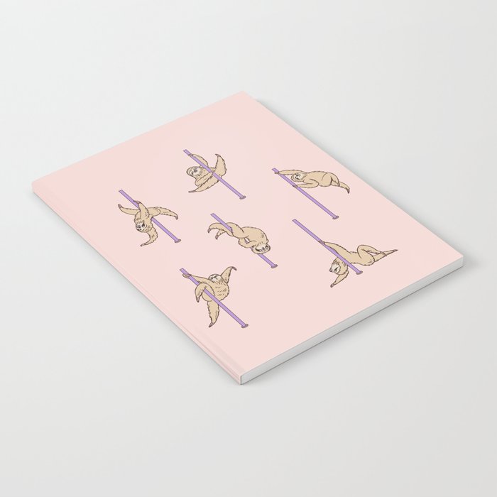 Sloths Pole Dancing Club Notebook Gallery Image 1