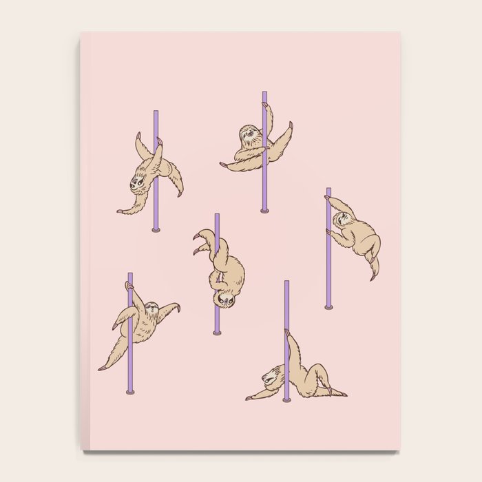 Sloths Pole Dancing Club Notebook Gallery Image 4