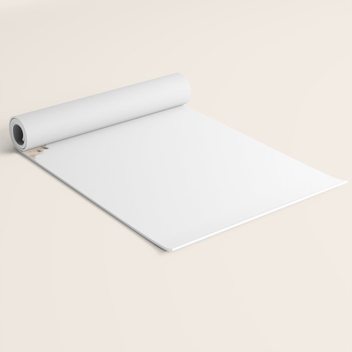 Bubble Gum Sneaky Llama Yoga Mat Gallery Image 2