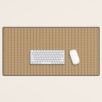 KRAFT GRID Desk Mat Gallery Image 1