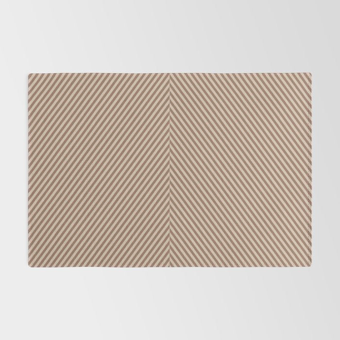 Angular Stripes XXXI Coffee Creme Rug Gallery Image 2