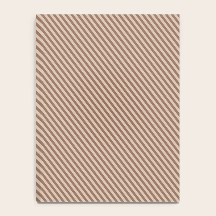Angular Stripes XXXI Coffee Creme Notebook Gallery Image 4