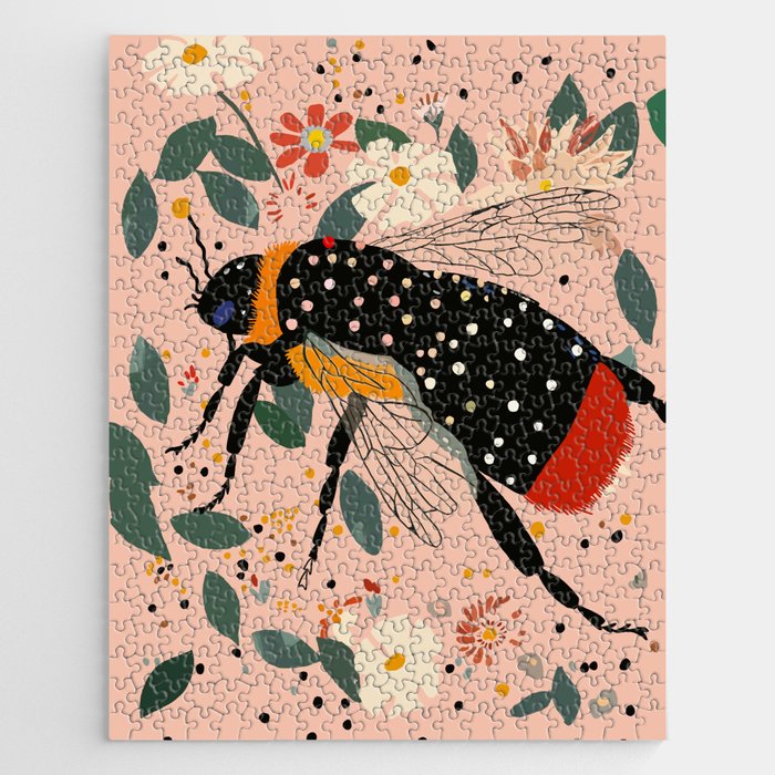 Floral Buzz Jigsaw Puzzle Gallery Image 1
