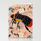 Floral Buzz Stationery Card Gallery Image 2