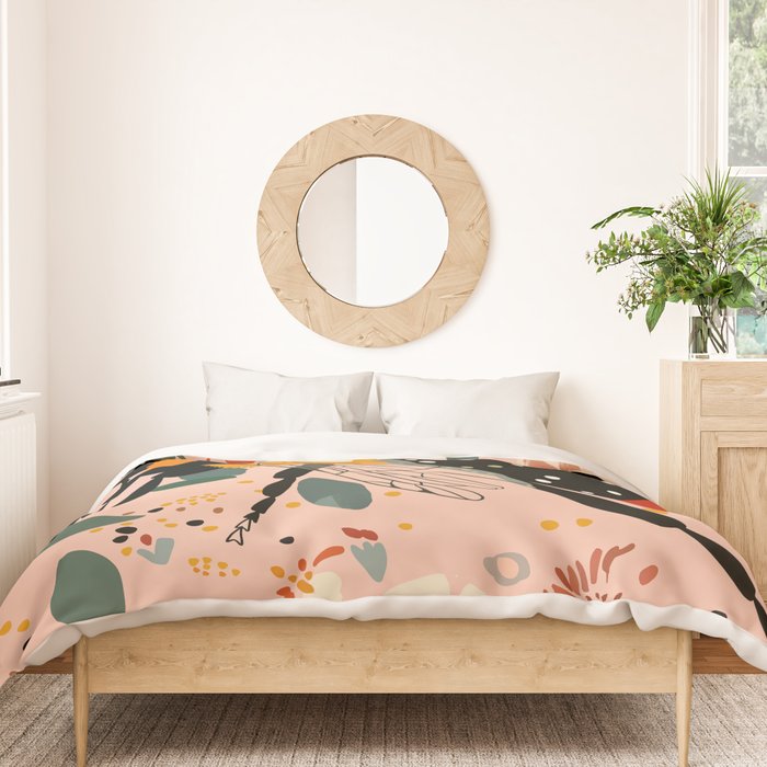 Floral Buzz Duvet Cover Gallery Image 3