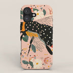 Floral Buzz iPhone Case Gallery Image 1
