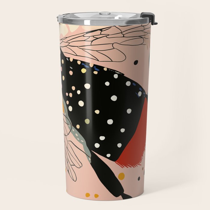 Floral Buzz Travel Mug Gallery Image 2