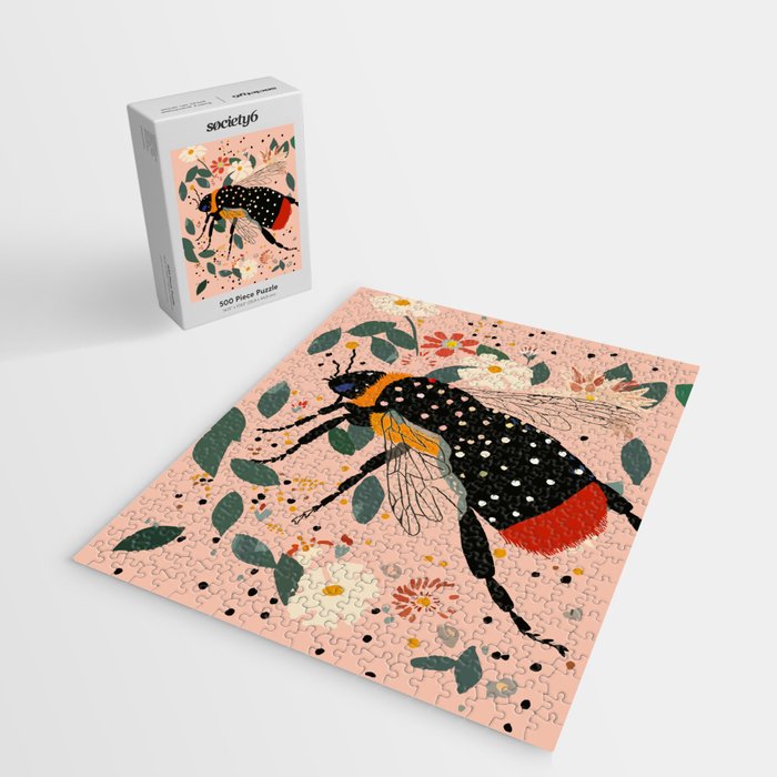 Floral Buzz Jigsaw Puzzle Gallery Image 2