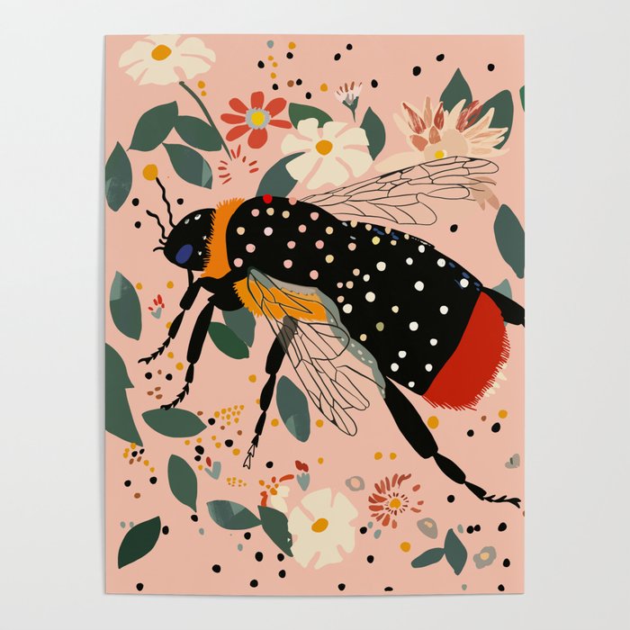 Floral Buzz Poster Gallery Image 1