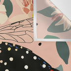 Floral Buzz Wall Tapestry Gallery Image 3
