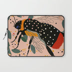 Floral Buzz Laptop Sleeve Gallery Image 1