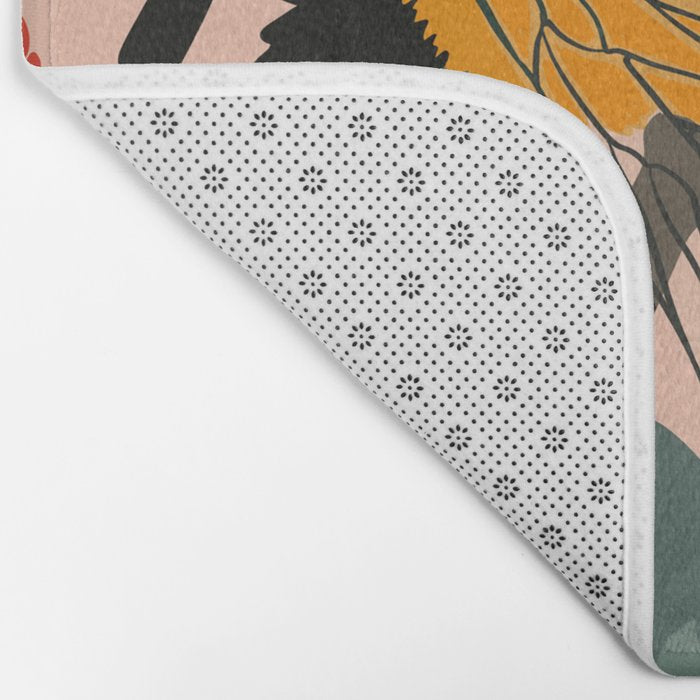 Floral Buzz Bath Mat Gallery Image 2