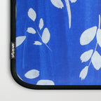 blue and white leaves Laptop Sleeve Gallery Image 3