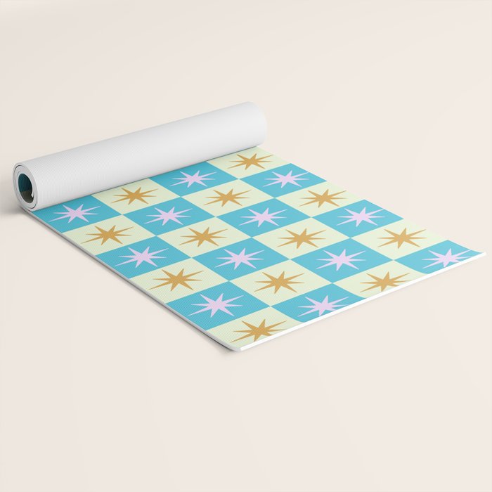 Star Check - Rainbow Bar Yoga Mat Gallery Image 2