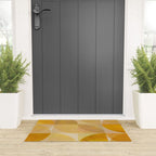 mid century geometric gold shapes Welcome Mat Gallery Image 3
