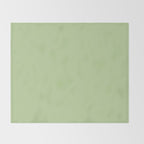 Pistachio Green Solid Color Throw Blanket Gallery Image 2