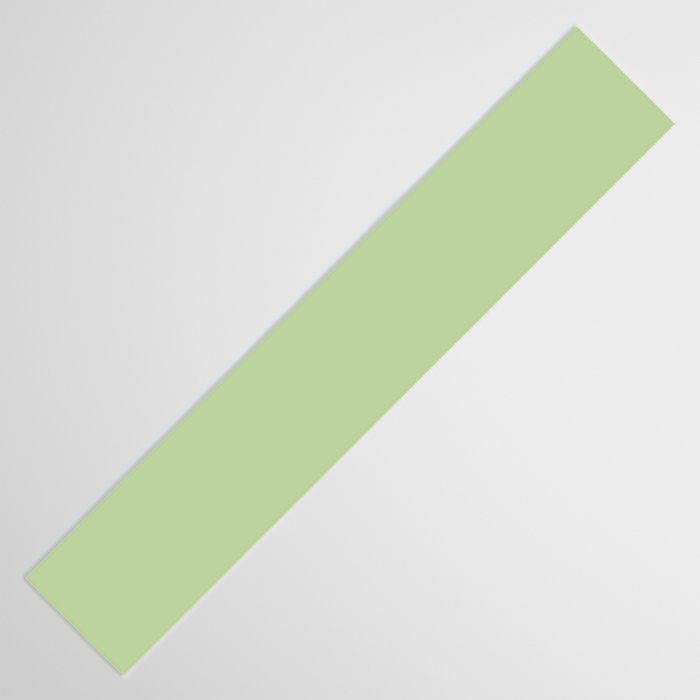 Pistachio Green Solid Color Table Runner Gallery Image 3