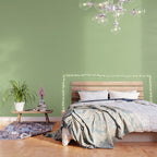 Pistachio Green Solid Color Wallpaper Gallery Image 3