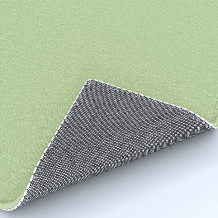 Pistachio Green Solid Color Rug Gallery Image 4