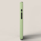Pistachio Green Solid Color iPhone Case Gallery Image 2