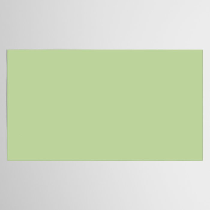 Pistachio Green Solid Color Tablecloth Gallery Image 2