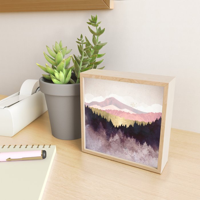 Plum Forest Mini Art Print Gallery Image 2
