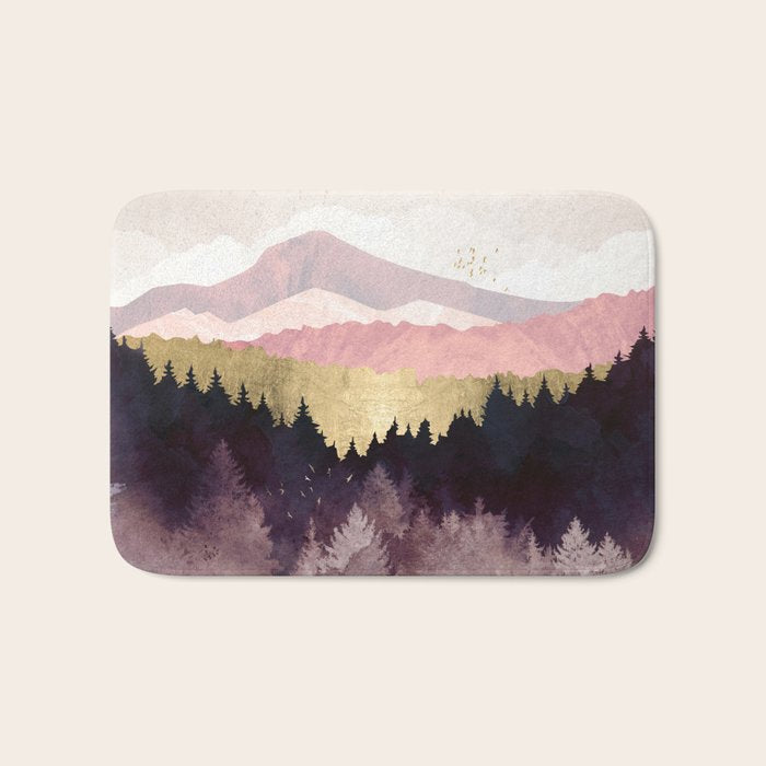 Plum Forest Bath Mat Gallery Image 1