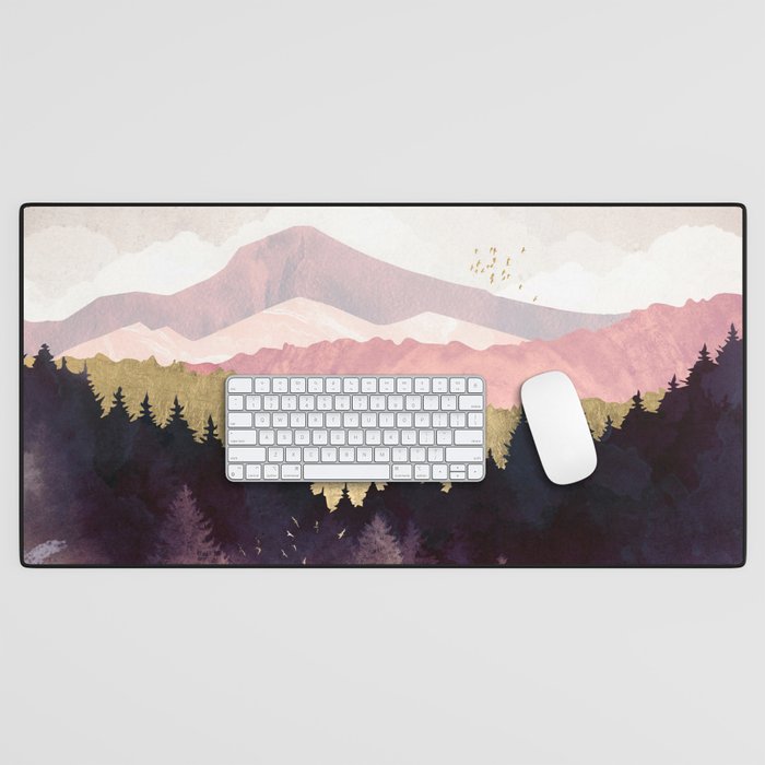 Plum Forest Desk Mat Gallery Image 1
