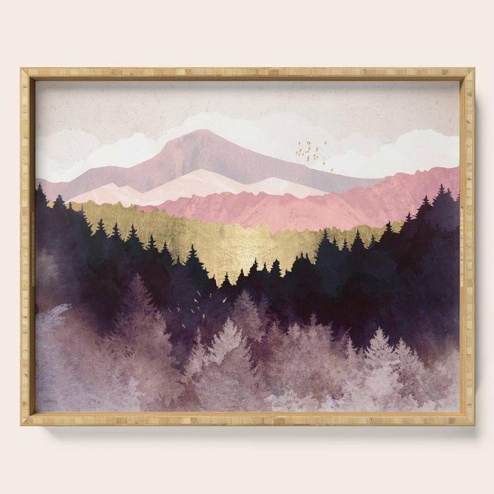 Plum Forest Serving Tray Gallery Image 1