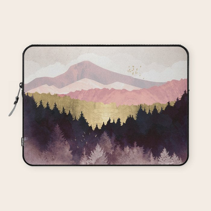 Plum Forest Laptop Sleeve Gallery Image 1