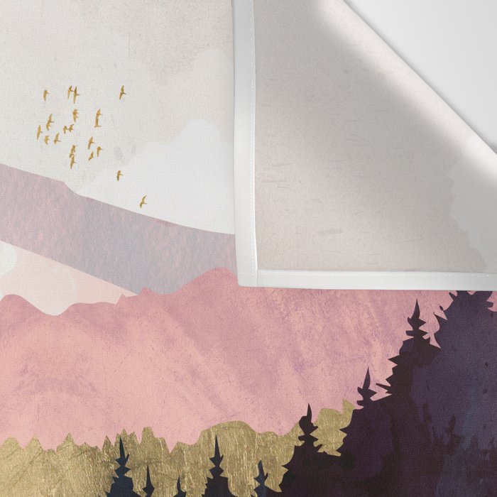 Plum Forest Wall Tapestry Gallery Image 3