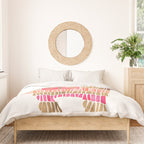 Mexican Donkey PinÌata - Pink & Rose Gold Palette Duvet Cover Gallery Image 3