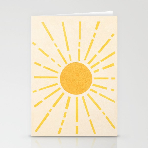 Sun 11 Stationery Card Gallery Image 2