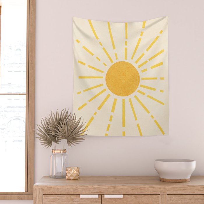 Sun 11 Wall Tapestry Gallery Image 2