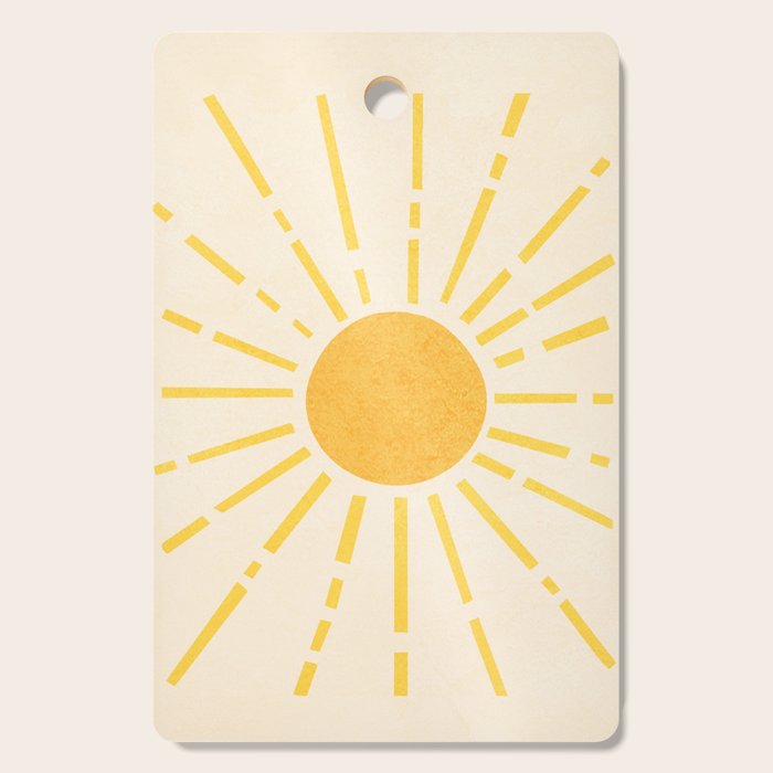 Sun 11 Cutting Board Gallery Image 1