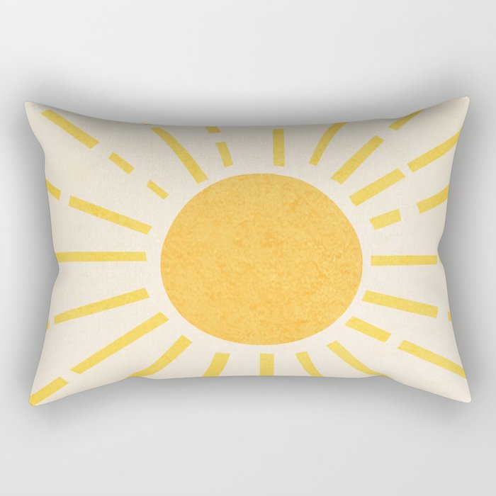 Sun 11 Rectangular Pillow Gallery Image 1