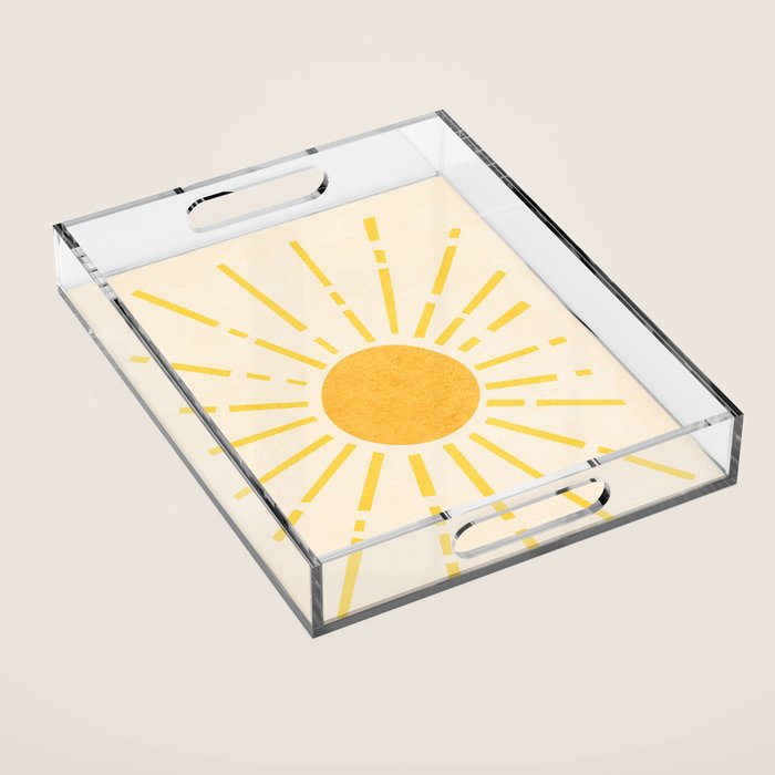 Sun 11 Acrylic Tray Gallery Image 1