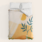 Golden Sunset Terrace Duvet Cover Gallery Image 6