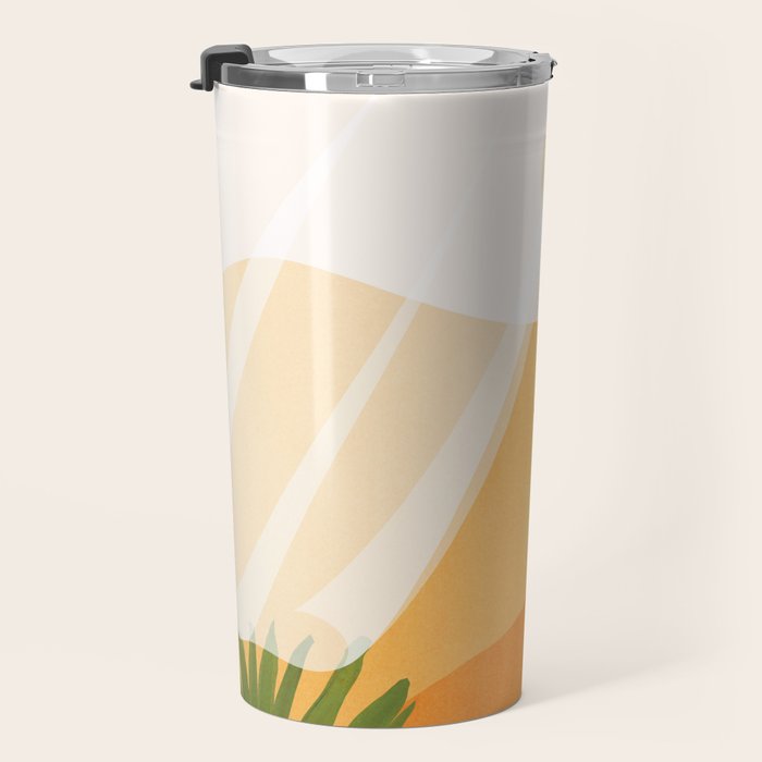 Golden Sunset Terrace Travel Mug Gallery Image 3